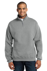 JERZEES Men's Nublend- Cadet Collar Quarter-Zip Sweatshirt JERZEES