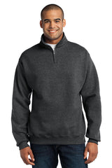 JERZEES Men's Nublend- Cadet Collar Quarter-Zip Sweatshirt JERZEES