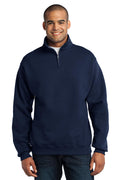 JERZEES Men's Nublend- Cadet Collar Quarter-Zip Sweatshirt JERZEES