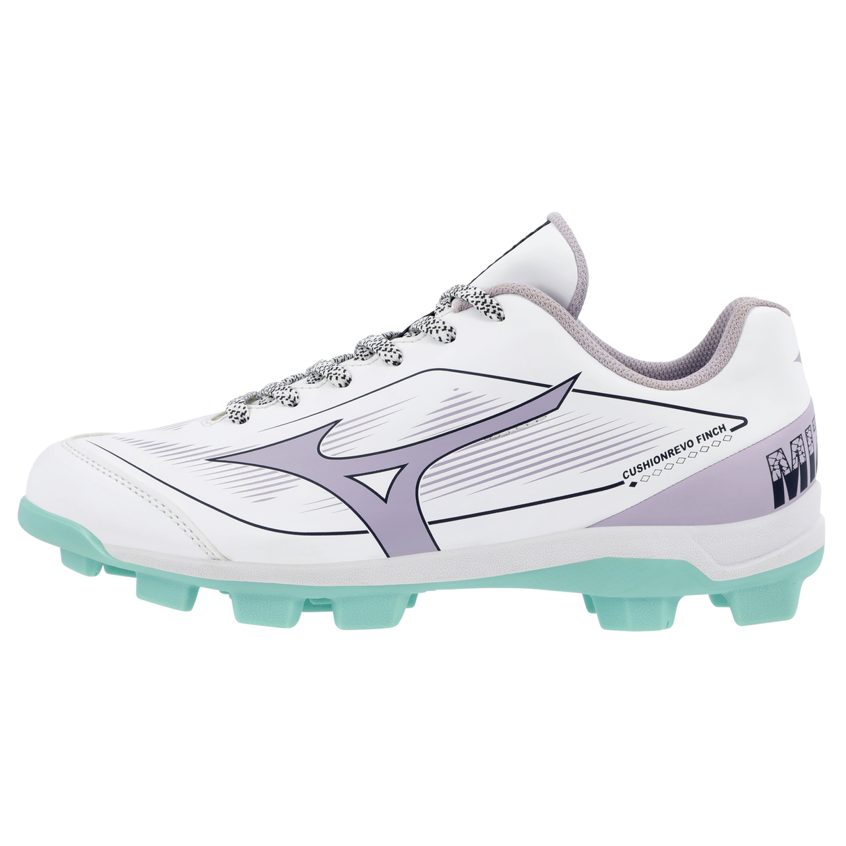 Mizuno Women's Cushionrevo Finch TPU Softball Cleats-1