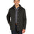 Charles River Unisex Heathered Fleece Snap Shacket-2