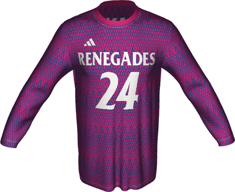 Adidas Long Sleeve Crew Neck Utility Shocklite Jersey League Outfitters