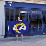 Rico Industries NFL  Los Angeles Rams Standard 3' x 5' Banner Flag-4