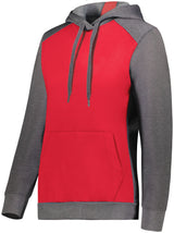 Augusta Women's Three-Season Fleece Pullover Hoodie Augusta