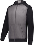 Augusta Youth Three-Season Fleece Full Zip Hoodie Augusta