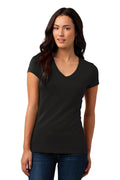 District Juniors Soft Wash V-Neck Tee. DT4501 District