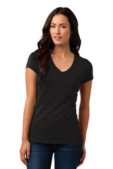 District Juniors Soft Wash V-Neck Tee. DT4501 District