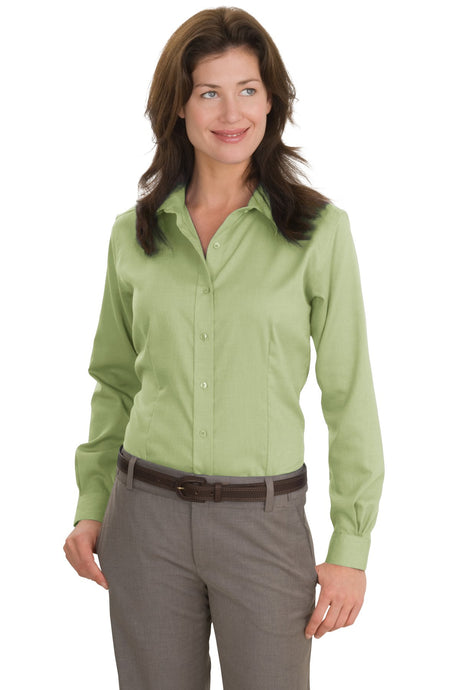 Red House Women's Nailhead Non-Iron Shirt. RH47 Red House