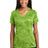 Sport-Tek Women's   CamoHex V-Neck Tee