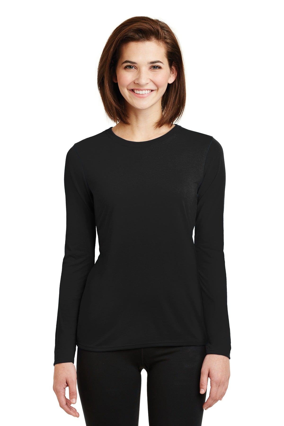 Gildan Women's Performance   Long Sleeve T-Shirt