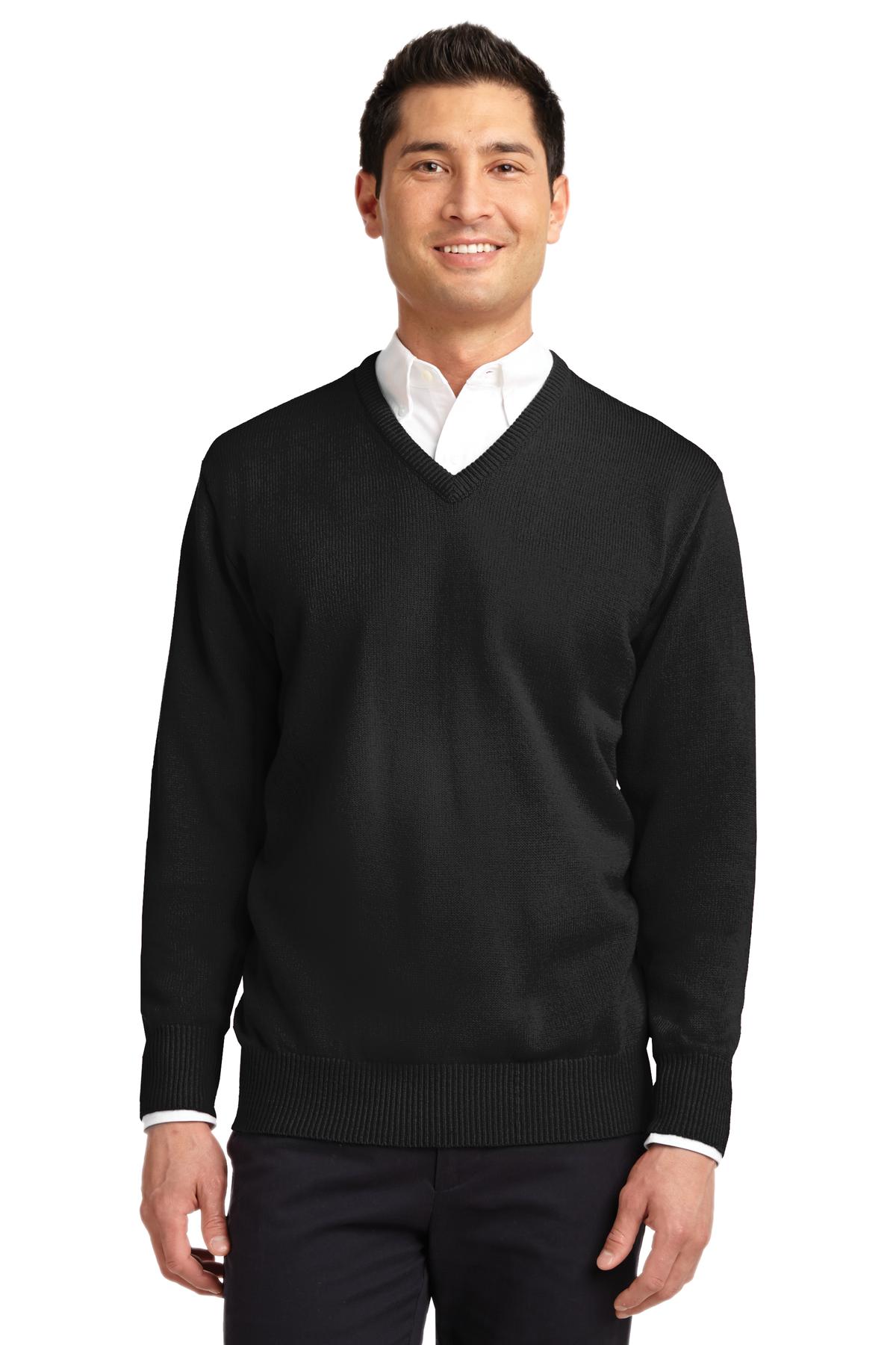 Port Authority Men's   Value V-Neck Sweater