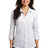 Port Authority Women's   3/4-Sleeve Micro Tattersall Easy Care Shirt