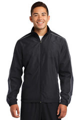 Sport-Tek Men's   Piped Colorblock Wind Jacket
