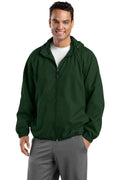 Sport-Tek Men's   Tall Hooded Raglan Jacket