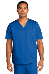 WonderWink Unisex WorkFlex Chest Pocket V-Neck Top. WW3160