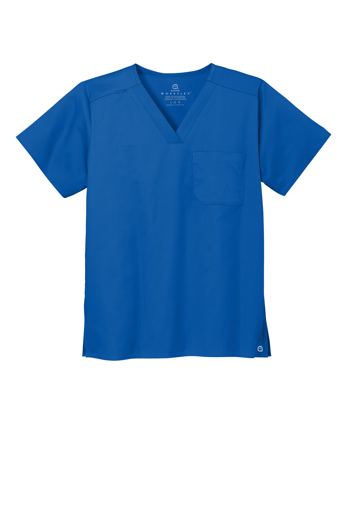 WonderWink Unisex WorkFlex Chest Pocket V-Neck Top. WW3160