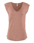 Next Level - Women's Festival Sleeveless Deep V-Neck T-Shirt Next Level