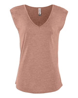 Next Level - Women's Festival Sleeveless Deep V-Neck T-Shirt Next Level