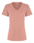 Next Level Women's Fine Jersey Relaxed V T-Shirt Next Level