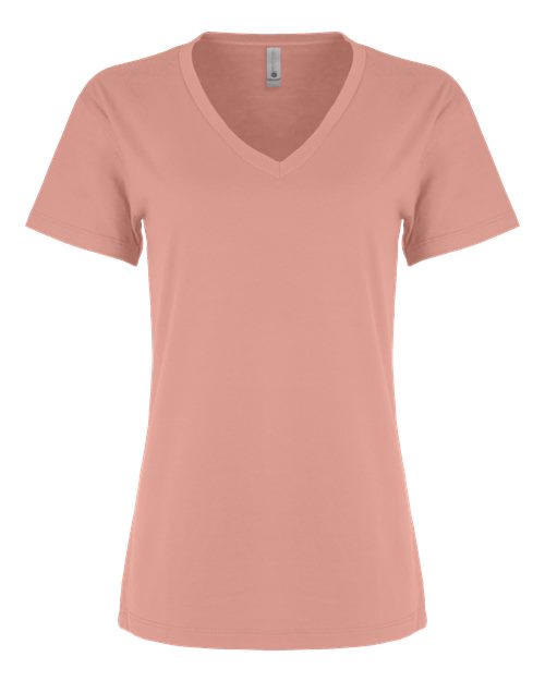 Next Level Women's Fine Jersey Relaxed V T-Shirt Next Level