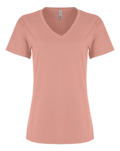 Next Level Women's Fine Jersey Relaxed V T-Shirt Next Level