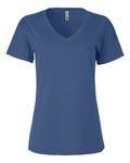 Next Level Women's Fine Jersey Relaxed V T-Shirt Next Level