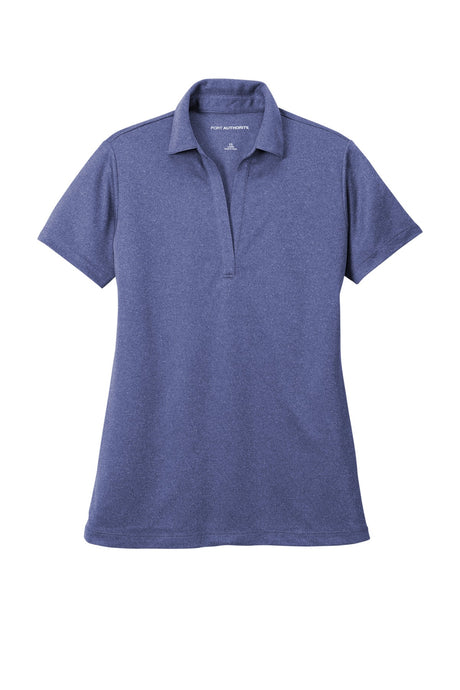Port Authority Ladies Heathered Silk Touch Performance Polo. LK542 Port Authority