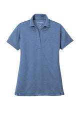 Port Authority Ladies Heathered Silk Touch Performance Polo. LK542 Port Authority