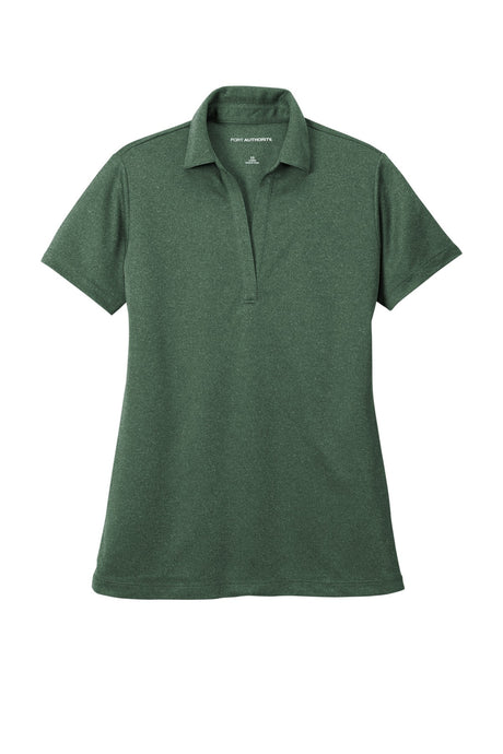 Port Authority Ladies Heathered Silk Touch Performance Polo. LK542 Port Authority