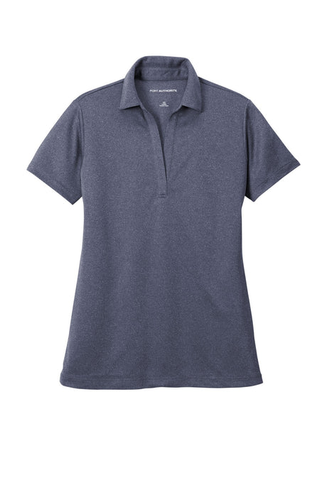 Port Authority Ladies Heathered Silk Touch Performance Polo. LK542 Port Authority