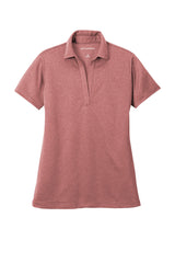 Port Authority Ladies Heathered Silk Touch Performance Polo. LK542 Port Authority