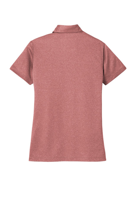 Port Authority Ladies Heathered Silk Touch Performance Polo. LK542 Port Authority