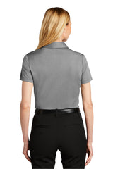 Port Authority Ladies Heathered Silk Touch Performance Polo. LK542 Port Authority