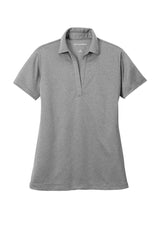 Port Authority Ladies Heathered Silk Touch Performance Polo. LK542 Port Authority