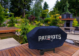 Rico Industries NFL  New England Patriots Navy Deluxe Grill Cover-1