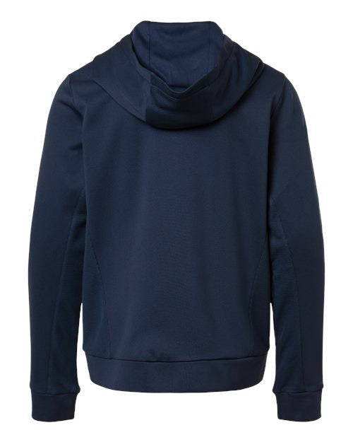 Team 365 Youth Squad Tech Fleece Hooded Full-Zip-2