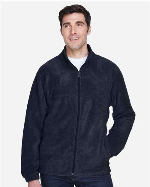 Harriton Men's Tall Full-Zip Fleece-3