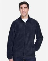 Harriton Men's Tall Full-Zip Fleece-3