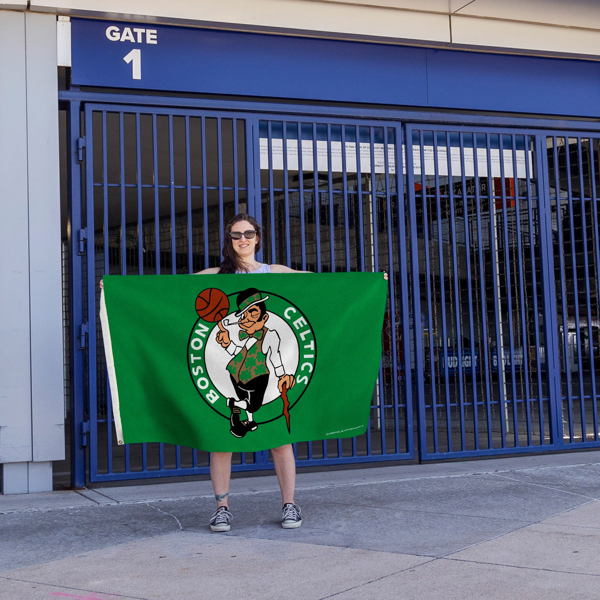 Rico Industries NBA  Boston Celtics Standard 3' x 5' Banner Flag-4