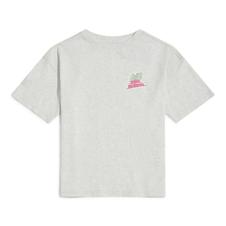 New Balance Girls' Sticker Pack Graphic T-Shirt-1