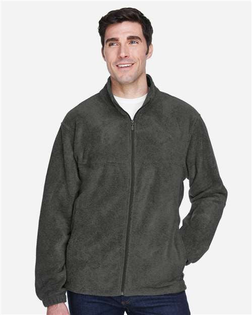 Harriton Men's Tall Full-Zip Fleece-3
