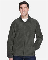 Harriton Men's Tall Full-Zip Fleece-3