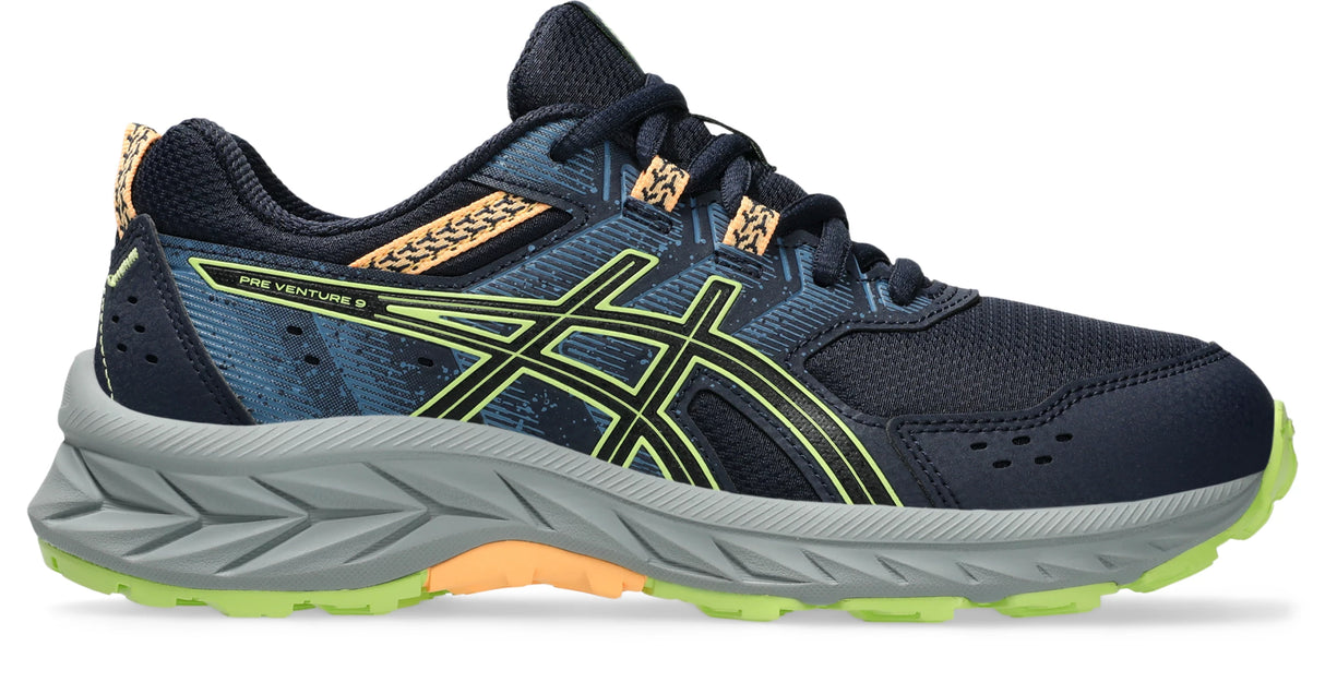 Asics Youth Pre Venture 9 Grade School Trail Running Shoes-1