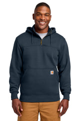 Carhartt Men's   Tall Rain Defender   Paxton Heavyweight Hooded Zip Mock Sweatshirt CTT100617