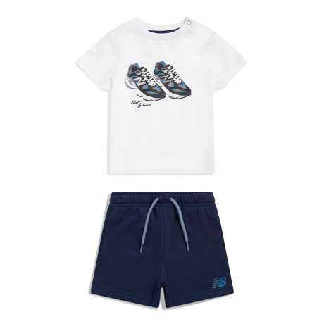 New Balance Infant & Toddler 9060 Graphic T-Shirt & Shorts Set-1