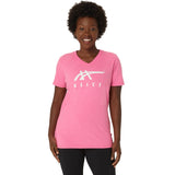 Asics Women's Stripes V Neck-1