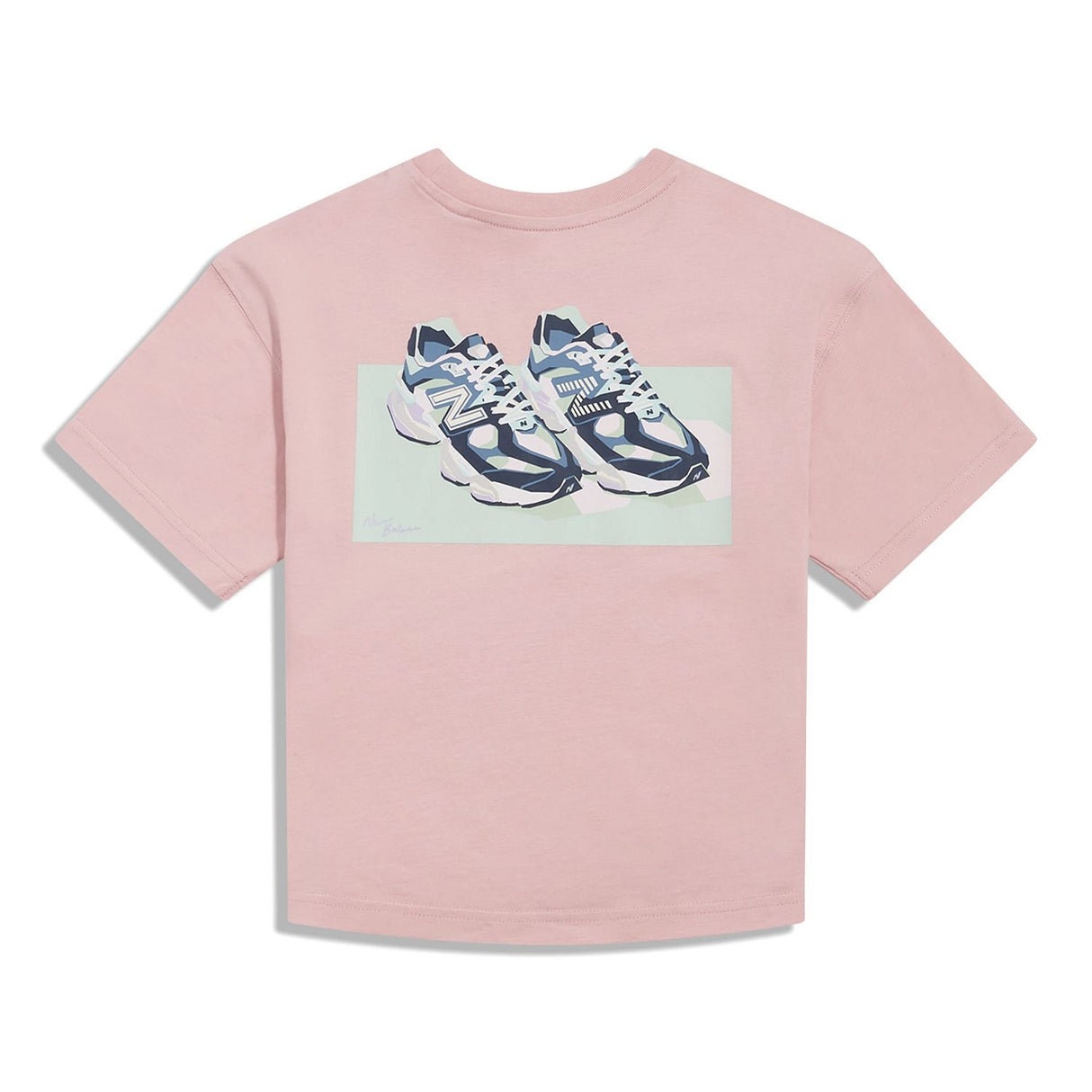 New Balance Girls' 9060 Graphic T-Shirt-2