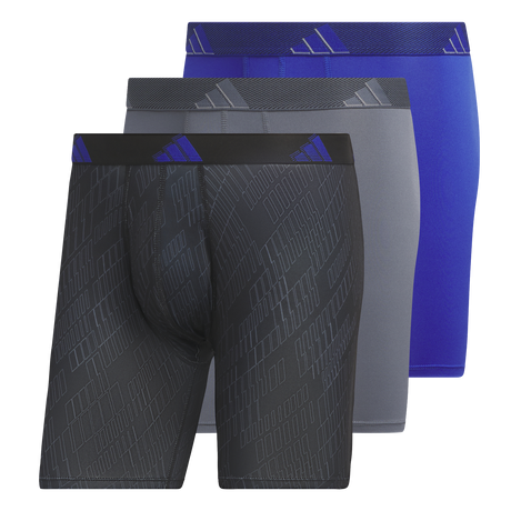 adidas Men's Microfiber 3-Pack Boxer Brief-1