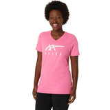 Asics Women's Stripes V Neck-3