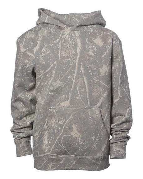 Independent Trading Co. Youth Midweight Hooded Sweatshirt-1